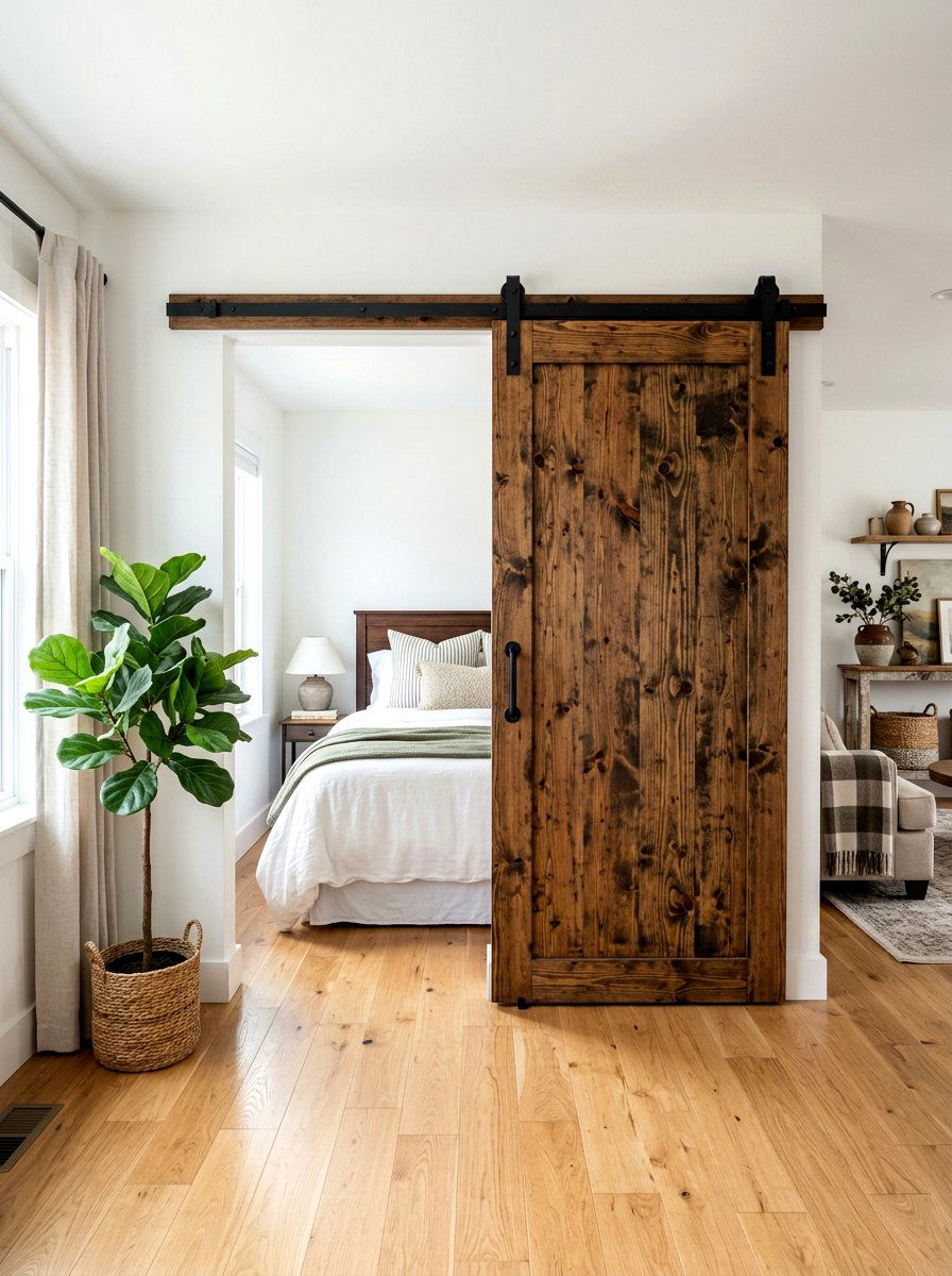 Sliding Door Alcove Studio - 30 alcove studio apartment ideas