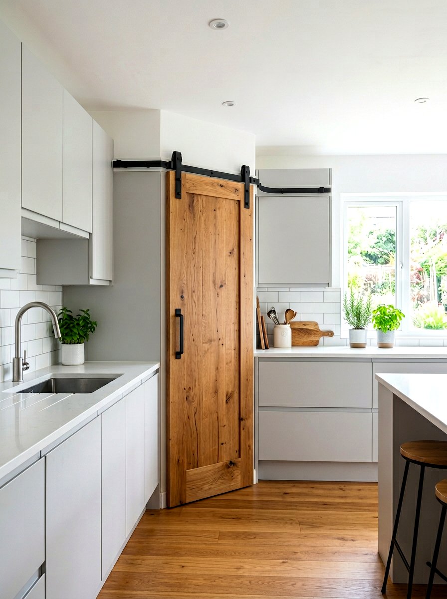 Sliding Door Corner Pantry - 30 corner pantry ideas
