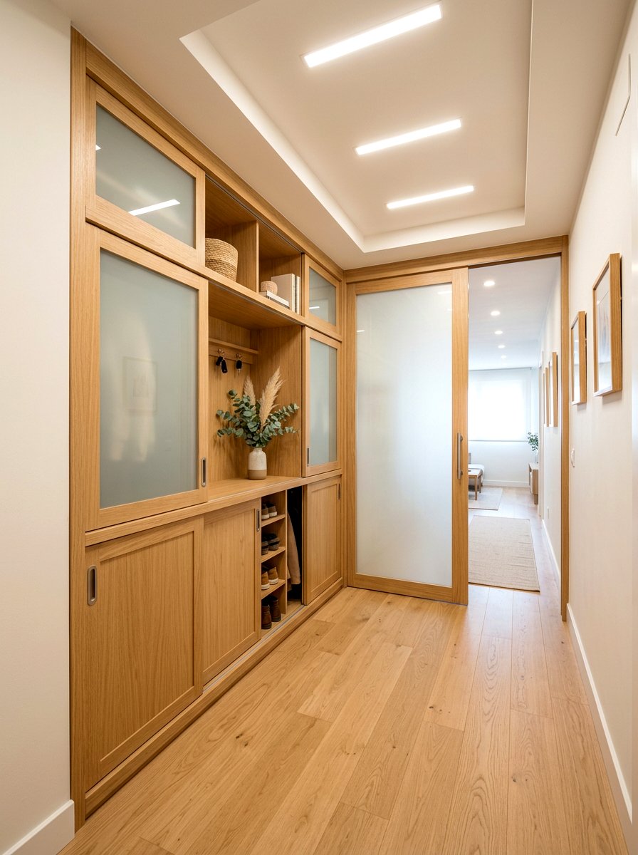 Sliding Door Entryway Cabinet - 30 drop zone cabinet ideas