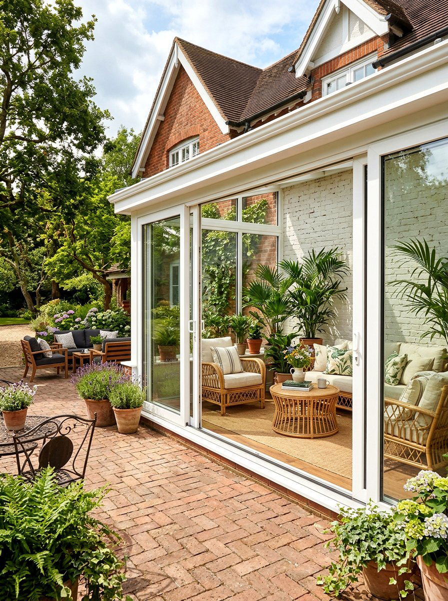 Sliding Door Sunroom - 30 garden room ideas