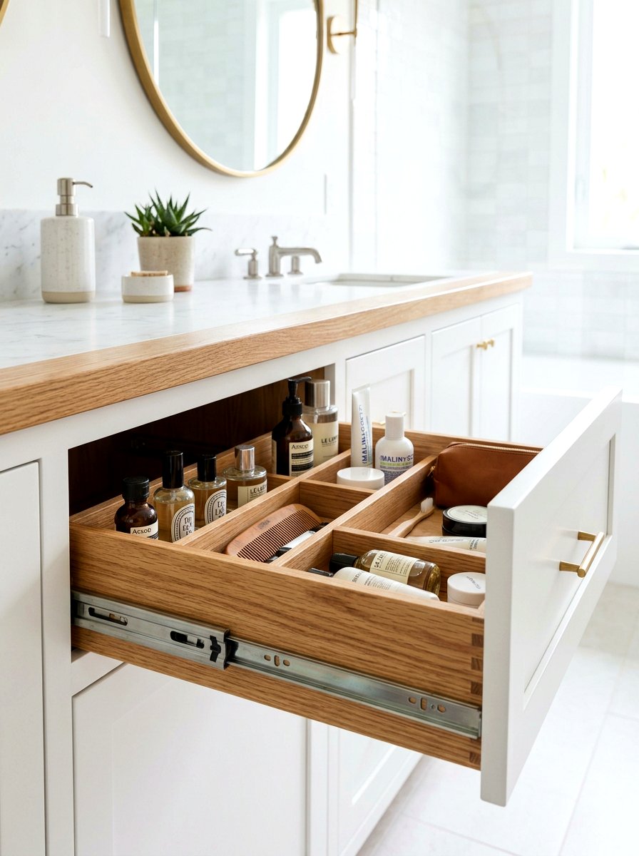 Sliding Drawer Inserts - 30 linen cupboard styling ideas