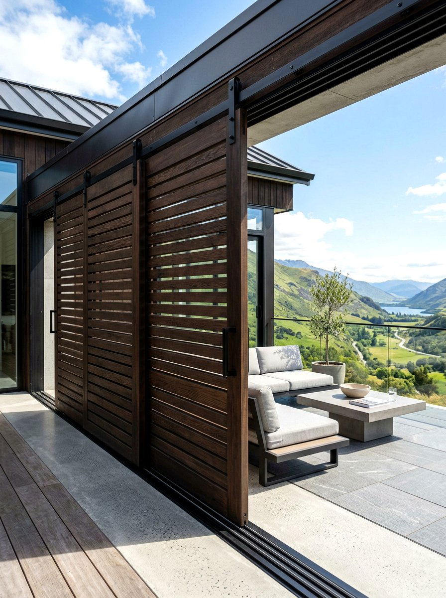 Sliding Porch Panels - 30 porch shade ideas
