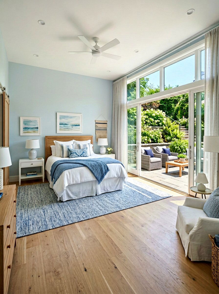 Sliding glass egress door - 30 basement bedroom egress ideas