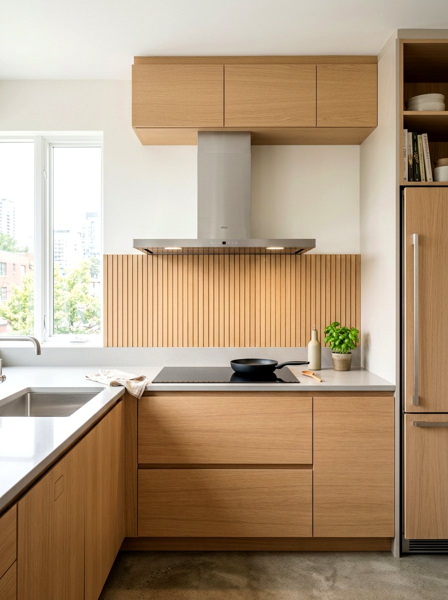 Slim Profile Range Hood - 30 range hood design ideas