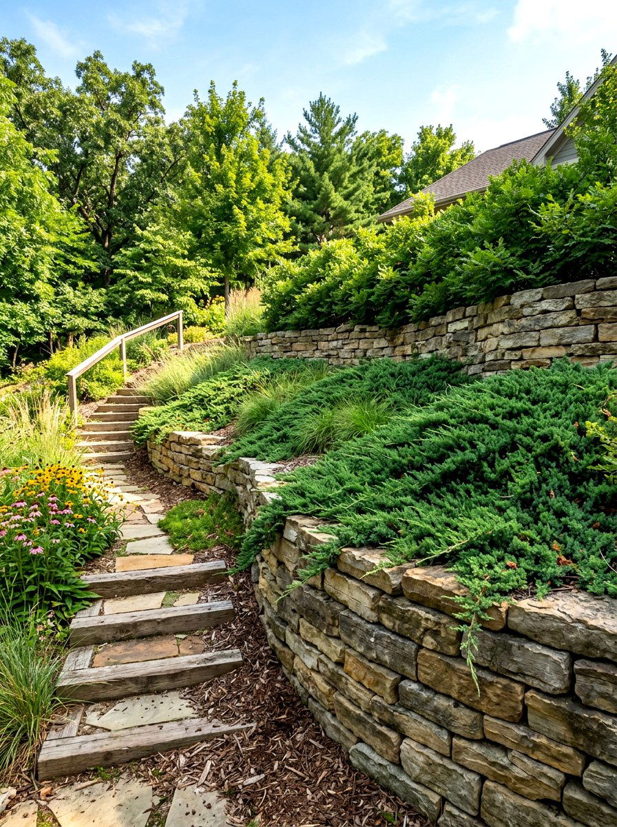 Sloped yard native plants - 30 native plant front yard ideas