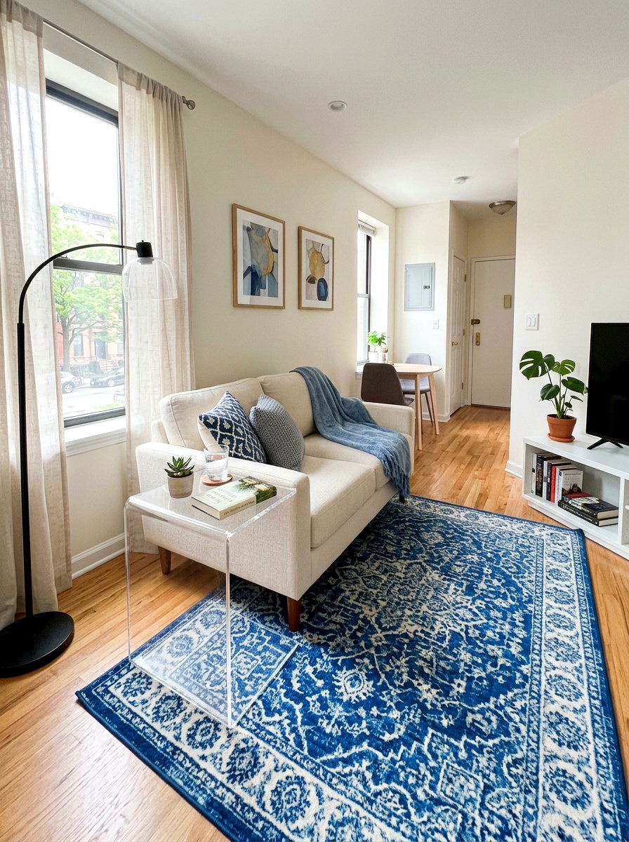 Small Apartment Acrylic Drink Table - 30 drink table ideas