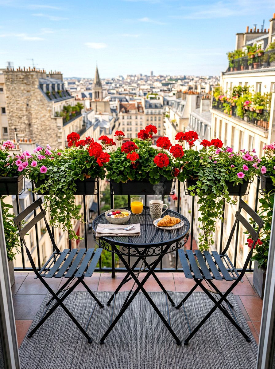 Small Apartment Balcony Bistro Set - 30 bistro patio ideas