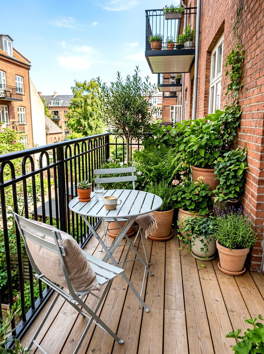 Small Apartment Balcony Seating - 30 balcony seating nook ideas