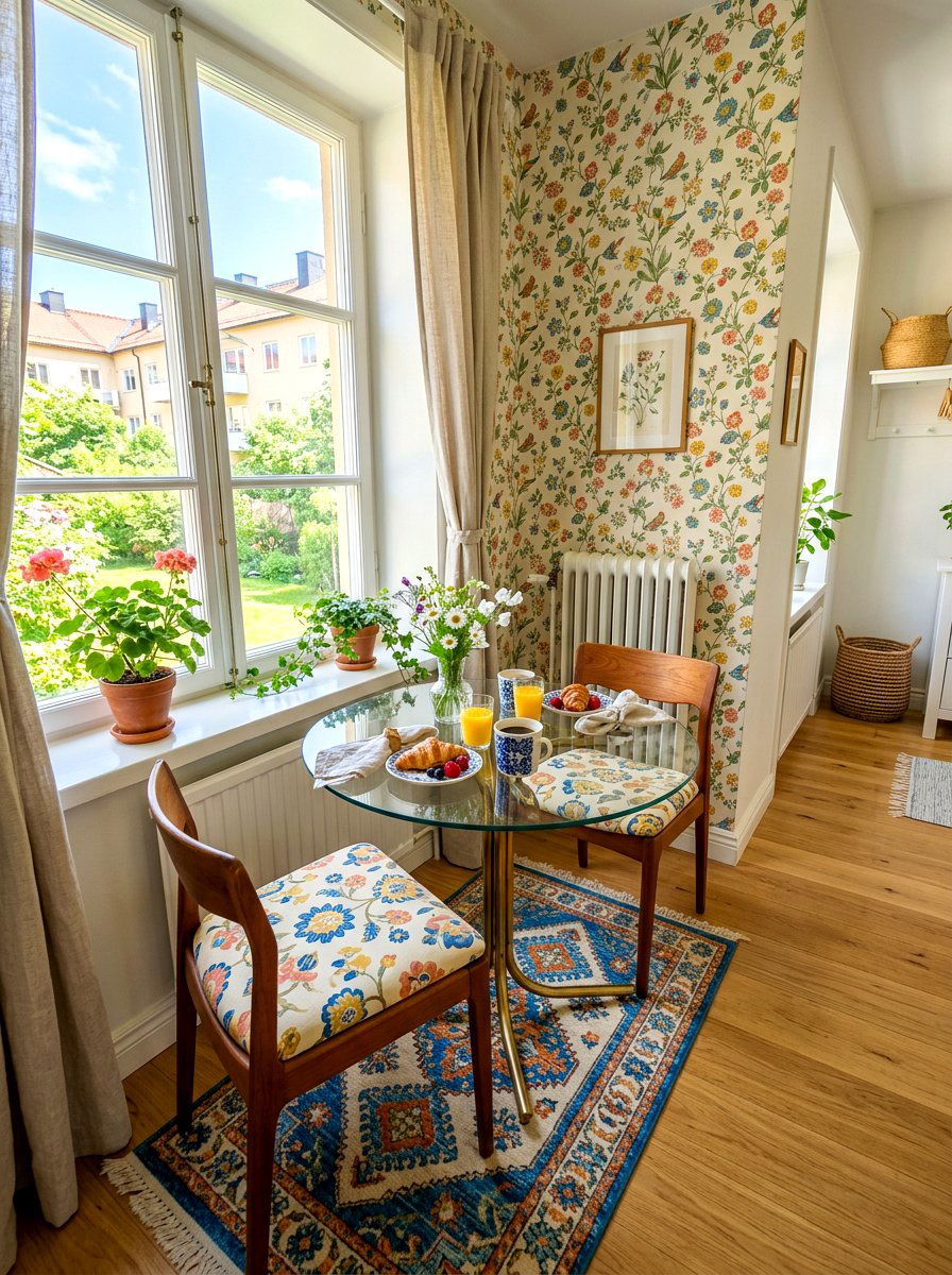 Small Apartment Breakfast Nook - 30 compact apartment dining ideas