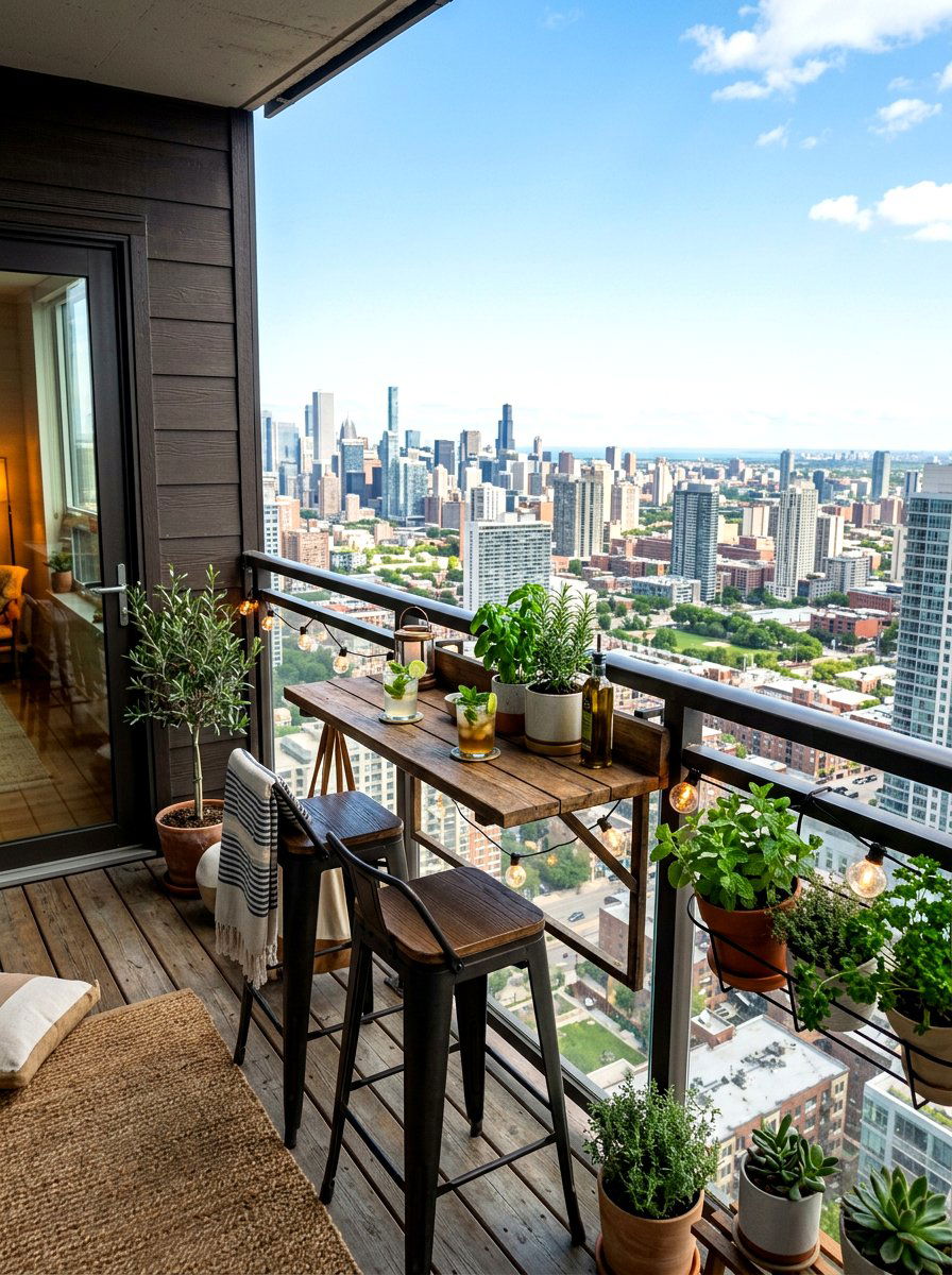 Small Apartment Deck - 30 small deck ideas
