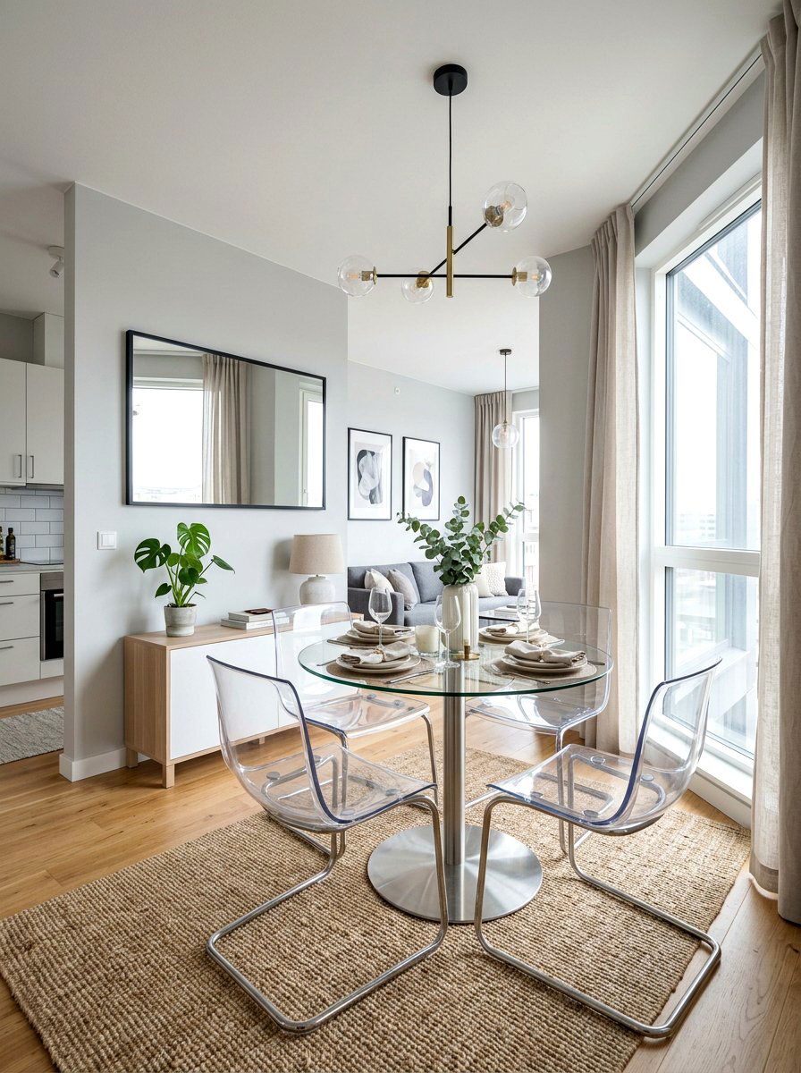 Small Apartment Dining Room - 30 dining room makeover ideas