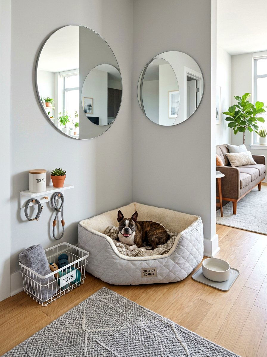 Small Apartment Dog Nook - 30 dog bedroom decor ideas