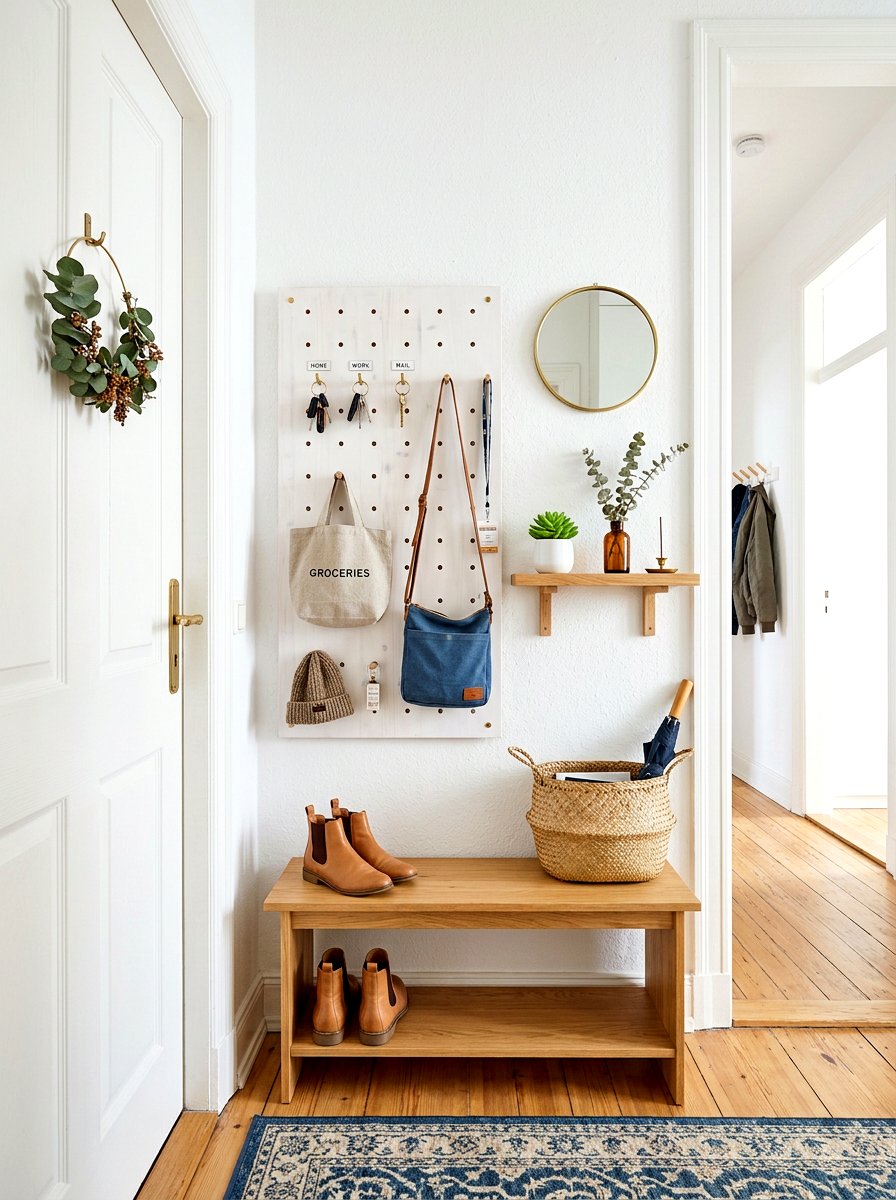 Small Apartment Entryway Nook - 30 TikTok entryway ideas