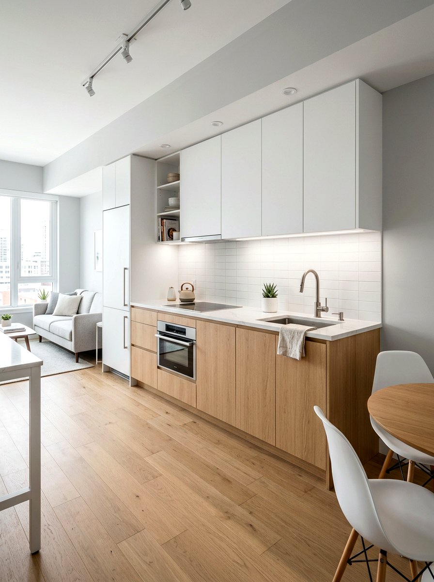 Small Apartment One Wall Kitchen - 30 one wall kitchen ideas