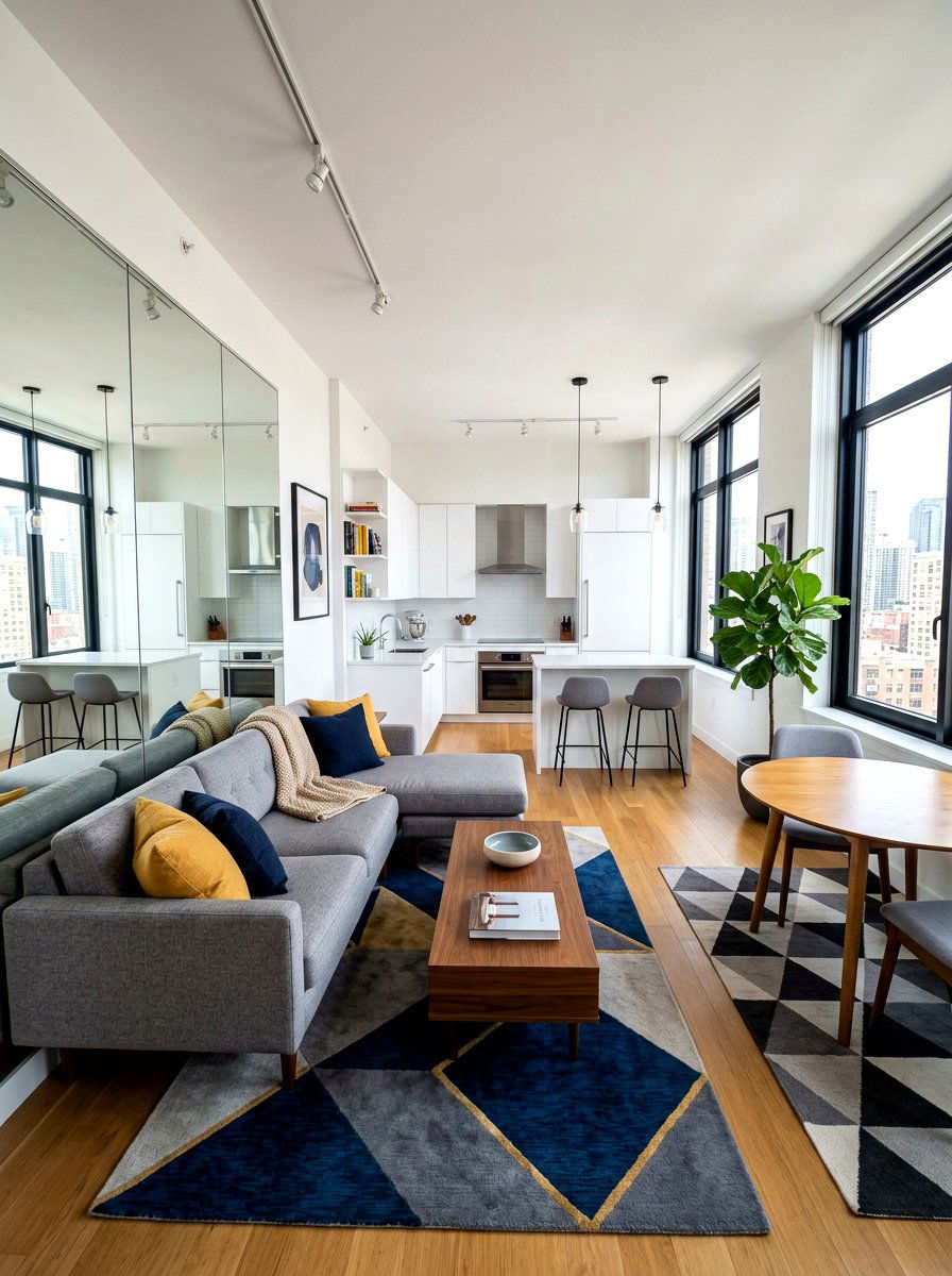 Small Apartment Open Floor Plan - 30 open concept living room ideas
