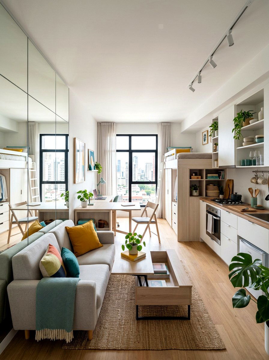 Small Apartment Open Layout - 30 open concept decorating ideas