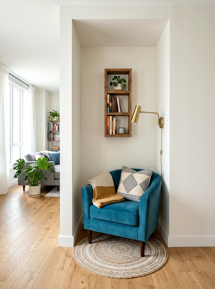 Small Apartment Reading Alcove - 30 reading corner ideas