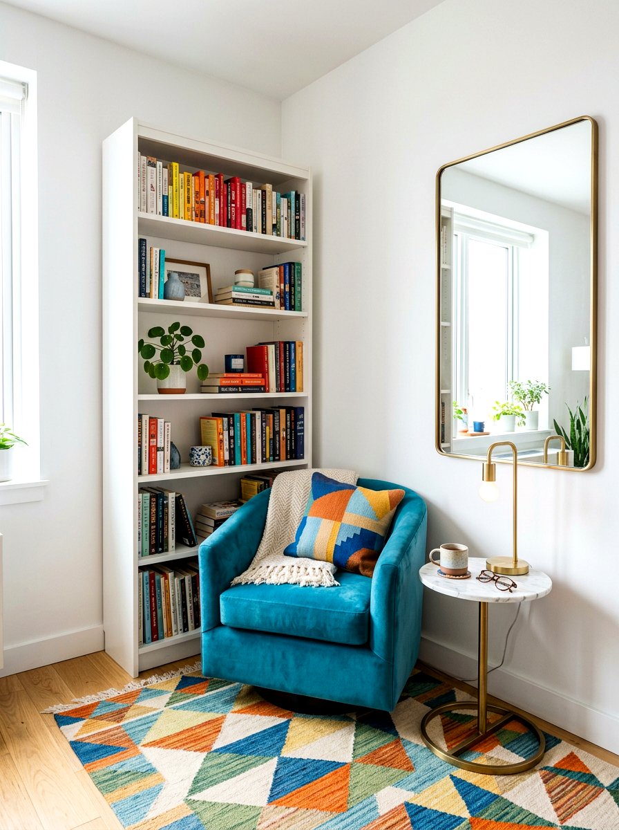 Small Apartment Reading Corner - 30 reading salon living room ideas