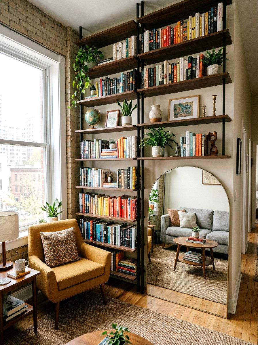 Small Apartment Shelves - 30 open shelving decor ideas
