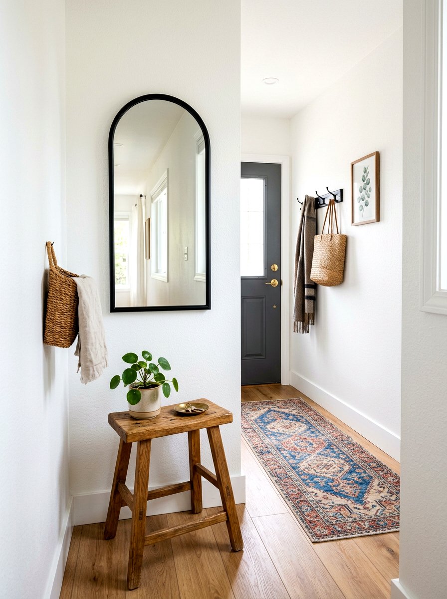 Small Arched Mirror Entryway - 30 arched foyer mirror ideas