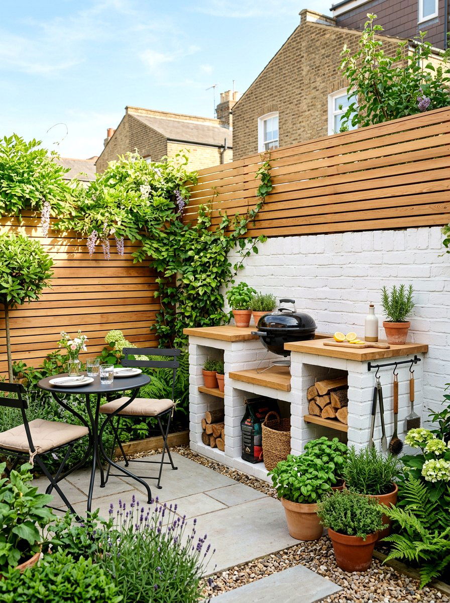 Small Backyard BBQ - 30 bbq area ideas