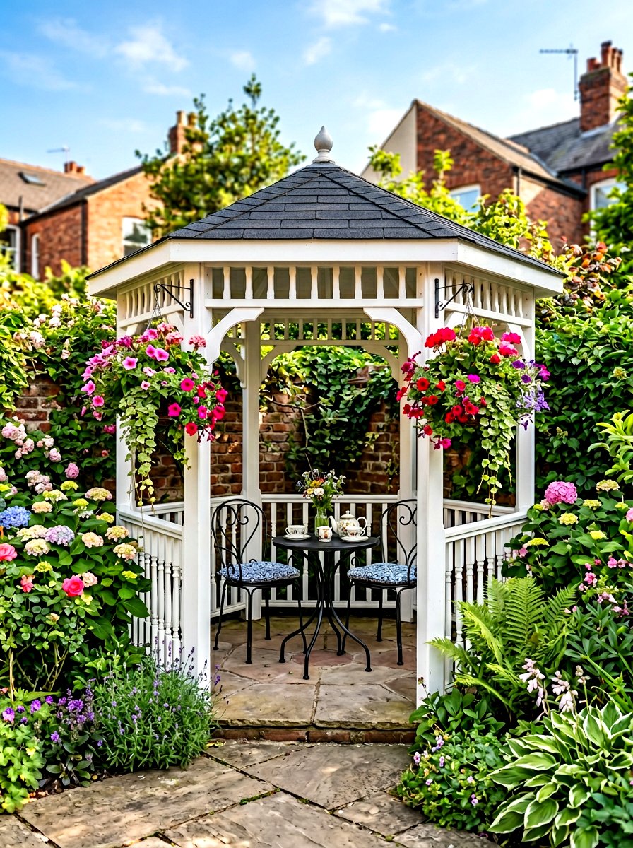Small Backyard Corner Pavilion - 30 backyard pavilion ideas