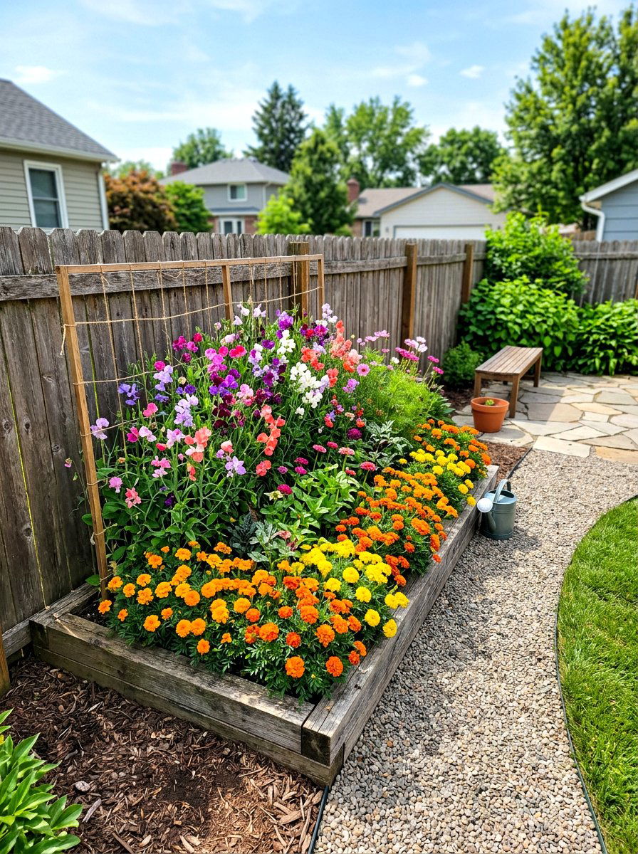 Small Backyard Cutting Garden - 30 cutting garden layout ideas