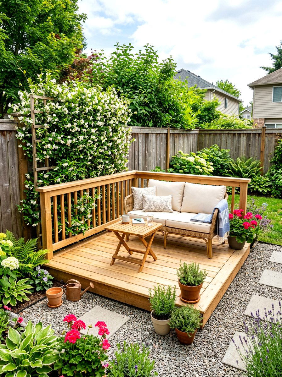 Small Backyard Deck - 30 backyard deck ideas