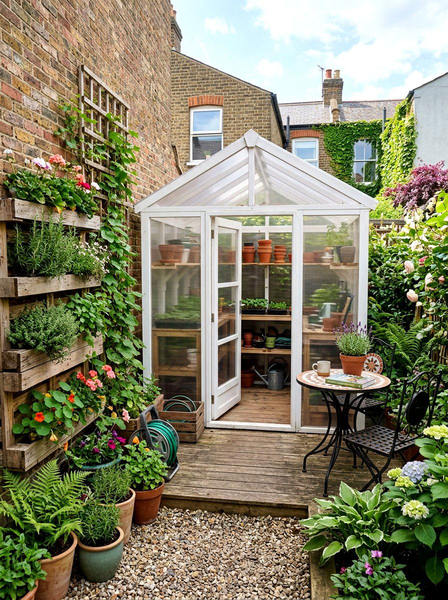 Small Backyard Greenhouse Shed - 30 greenhouse shed combo ideas