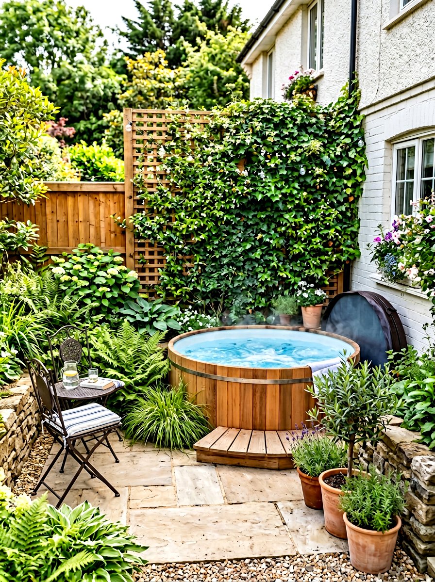 Small Backyard Hot Tub - 30 spa backyard ideas