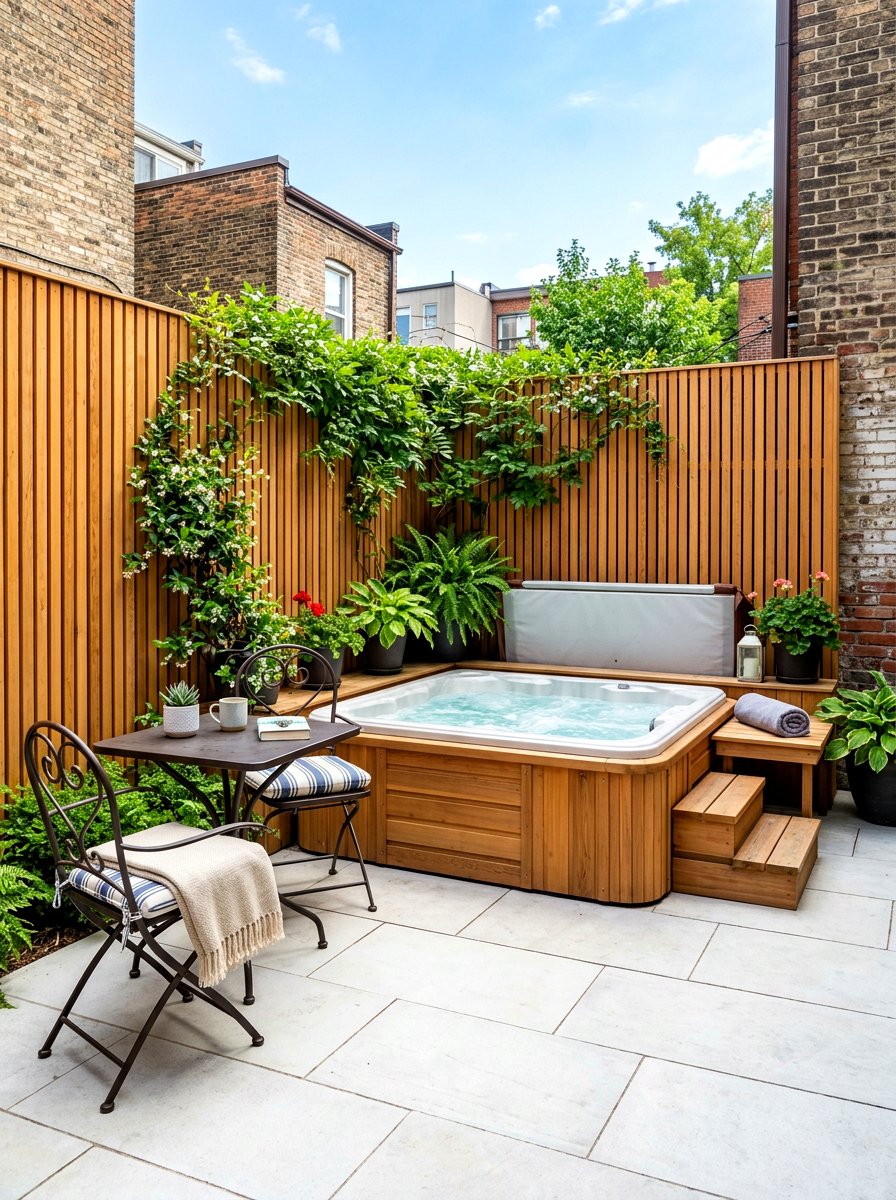 Small Backyard Hot Tub - 30 hot tub patio ideas