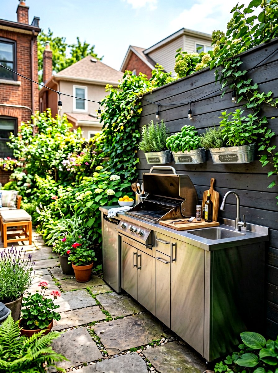Small Backyard Kitchenette - 30 outdoor kitchen ideas