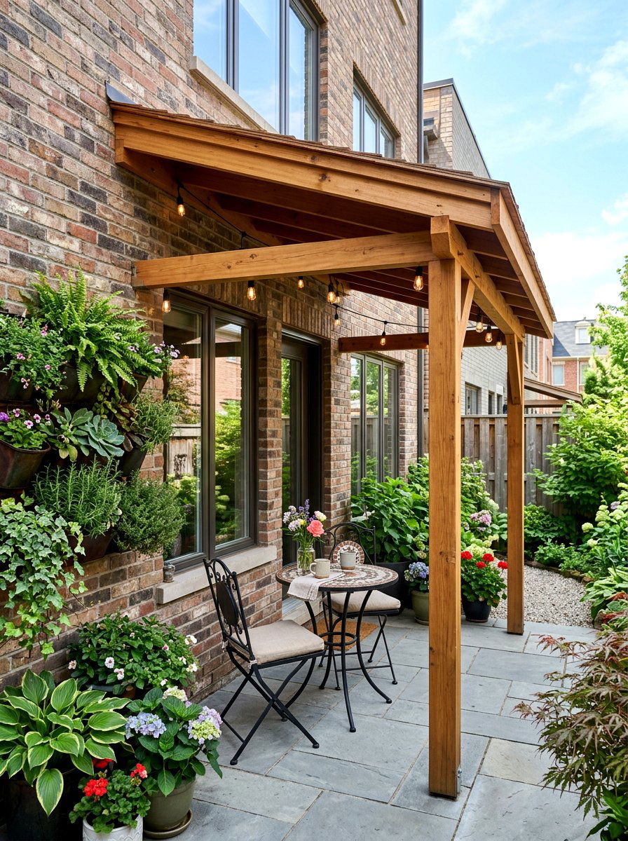 Small Backyard Pavilion - 30 attached pavilion ideas