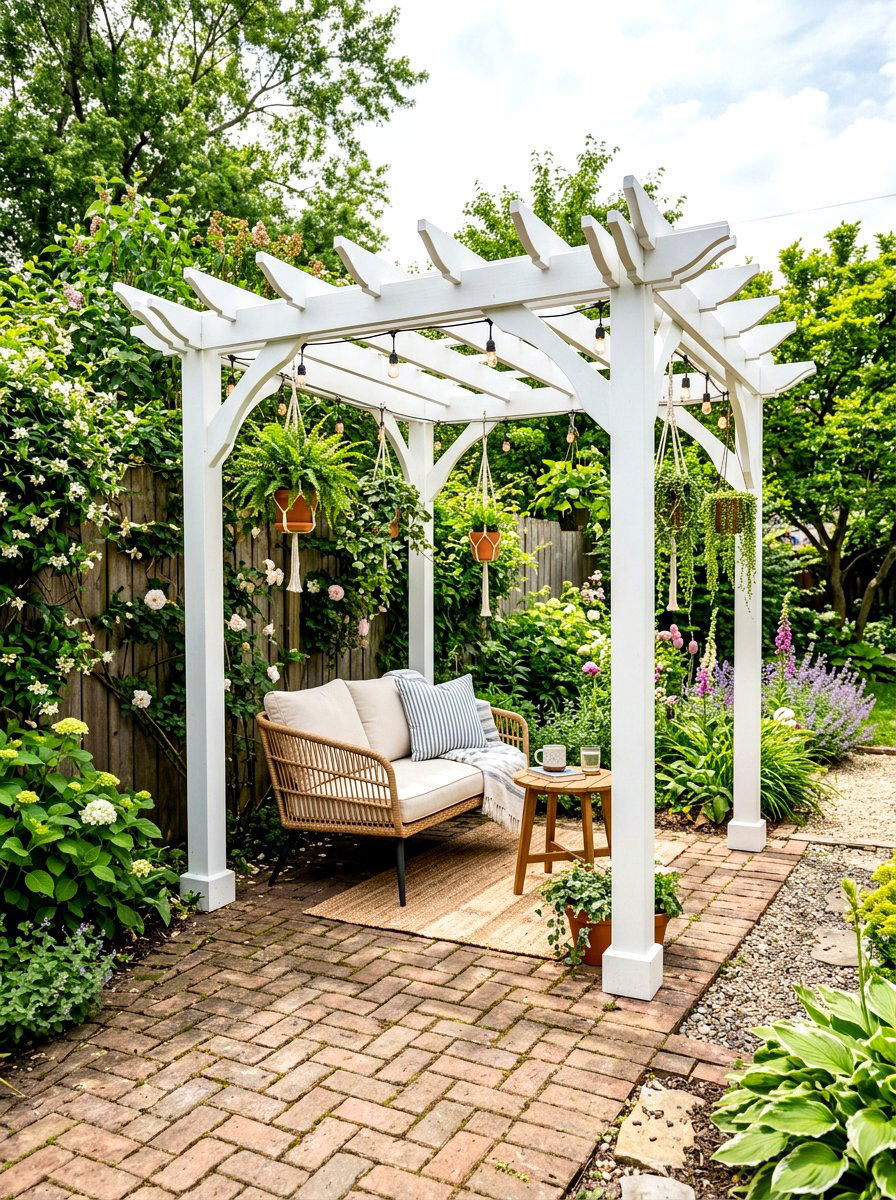 Small Backyard Pergola - 30 garden pergola ideas