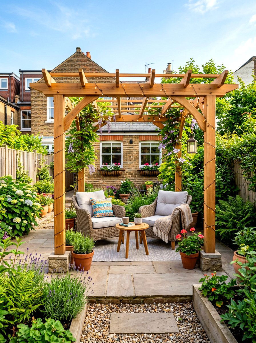Small Backyard Pergola - 30 cozy pergola ideas