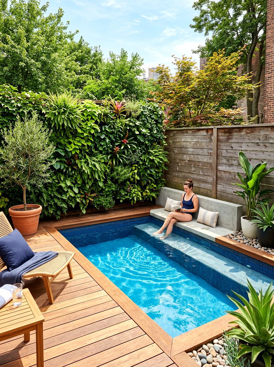 Small Backyard Plunge Pool - 30 family pool ideas