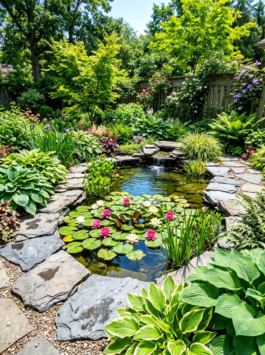 Small Backyard Pond - 30 backyard pond ideas