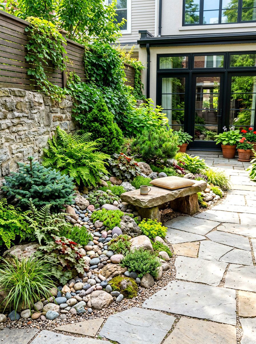 Small Backyard Rock Garden - 30 rock garden ideas