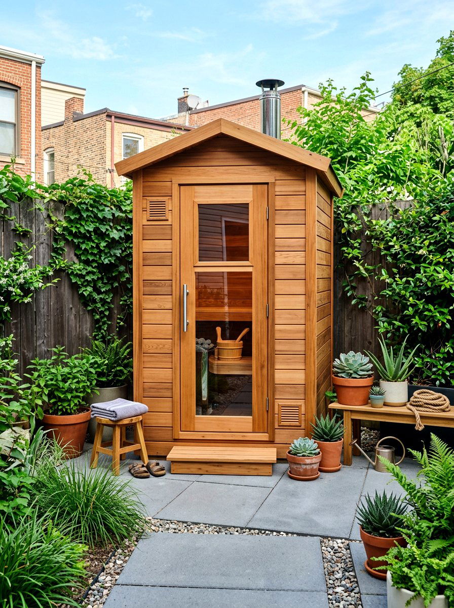 Small Backyard Sauna - 30 backyard sauna ideas