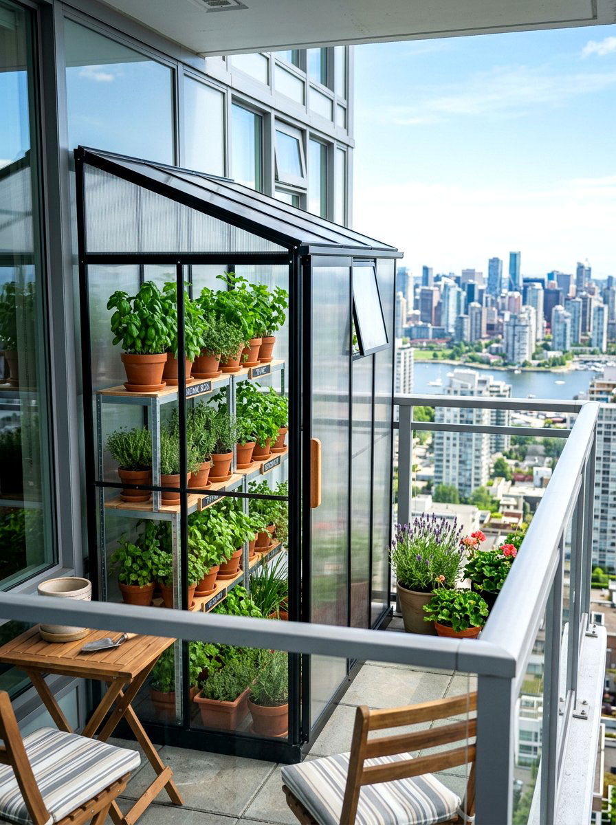 Small Balcony Lean To Greenhouse - 30 lean to greenhouse ideas