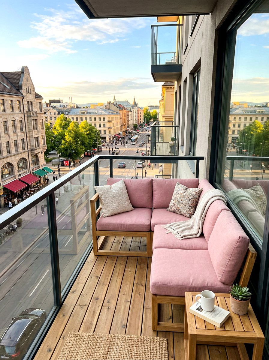 Small Balcony Modular Seating - 30 modular outdoor seating ideas