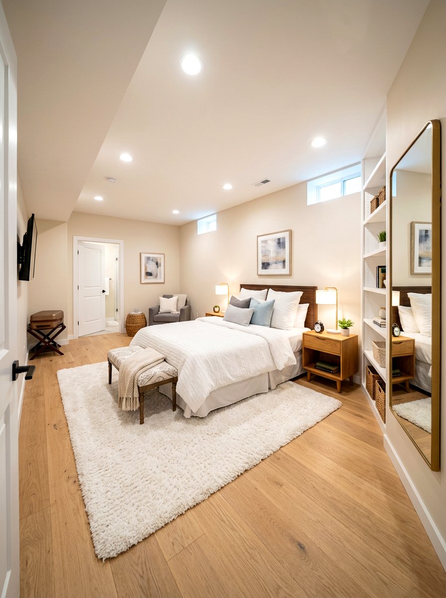 Small Basement Guest Suite - 30 cozy guest suite ideas