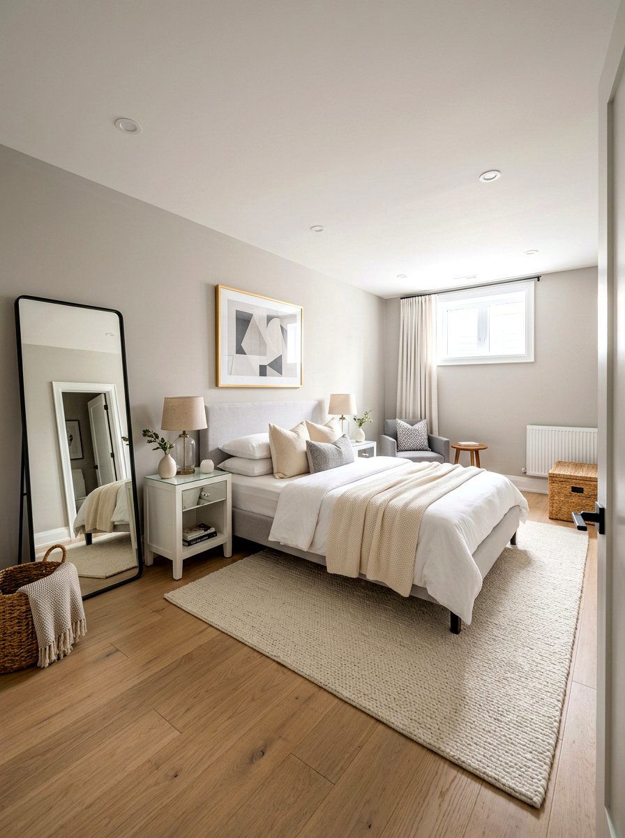 Small Basement Guest Suite - 30 basement bedroom ideas