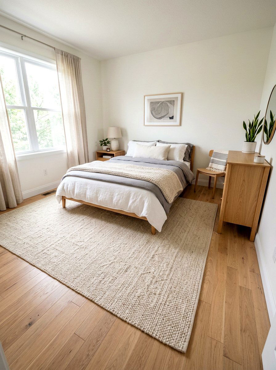 Small Bedroom Area Rug - 30 small bedroom ideas