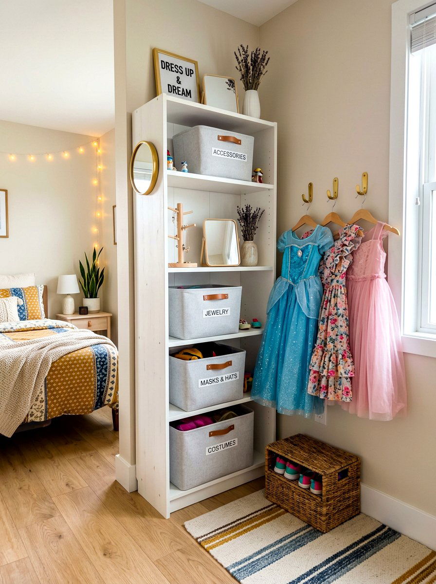 Small Bedroom Dress Up - 30 dress up station ideas