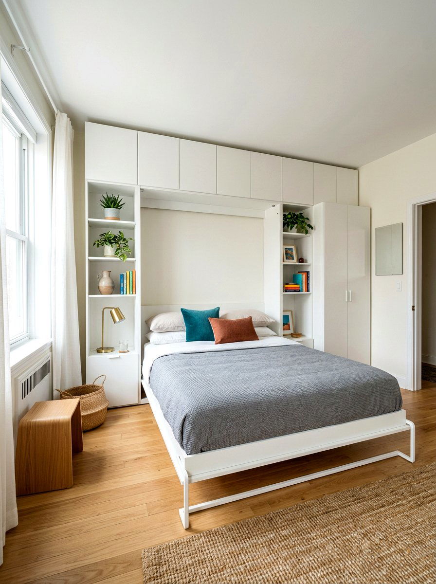 Small Bedroom Murphy Bed - 30 small bedroom ideas