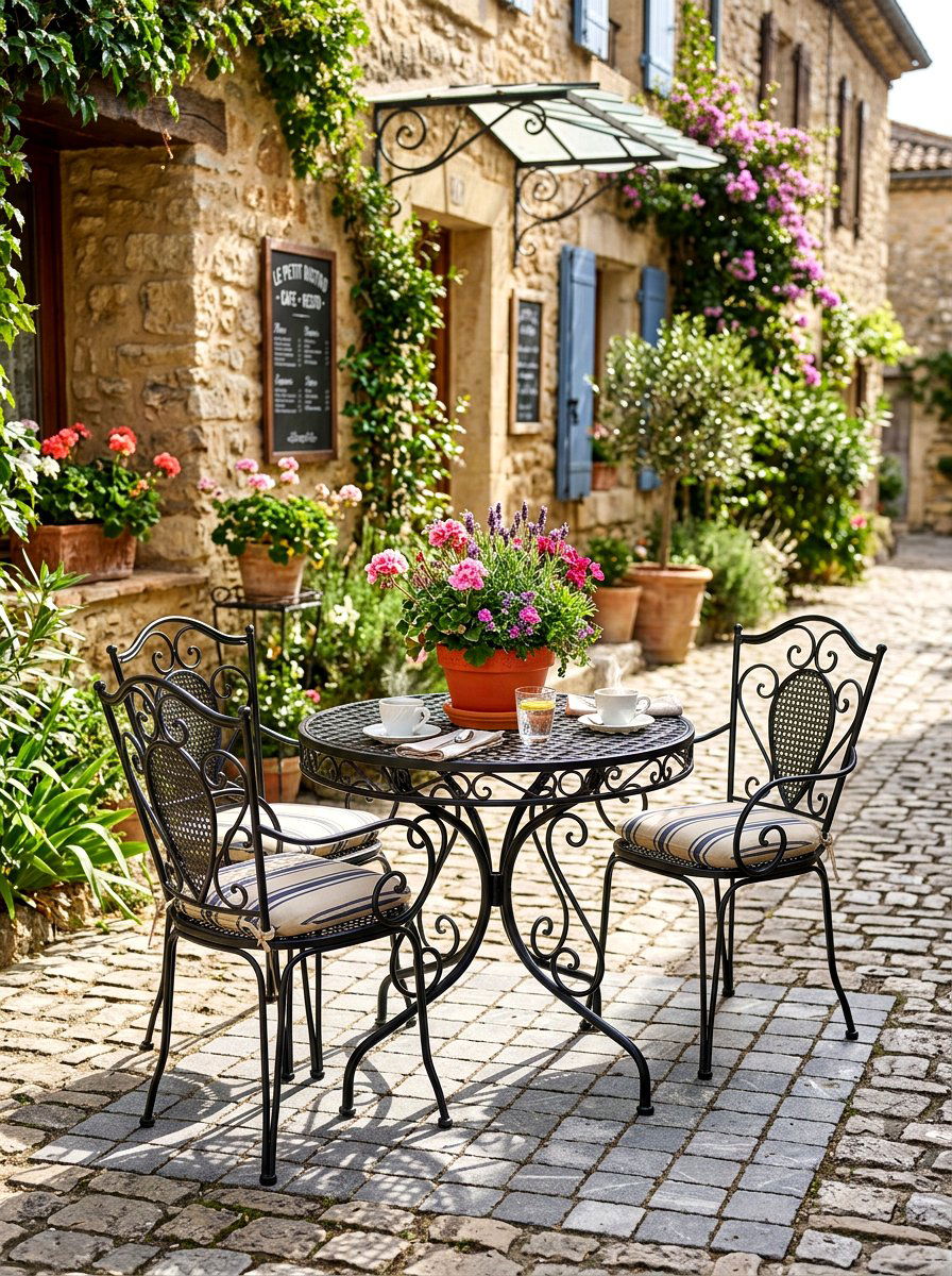 Small Bistro Patio - 30 backyard staycation ideas