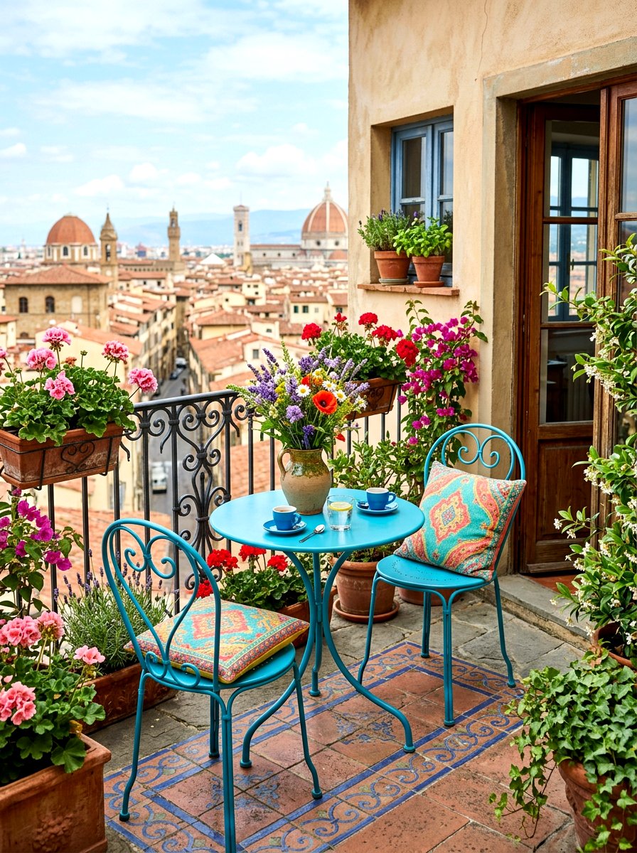 Small Bistro Set - 30 backyard hosting ideas