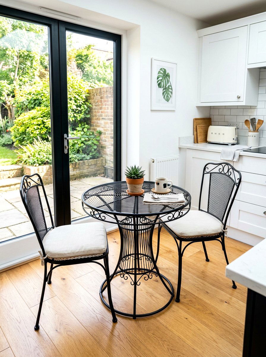 Small Bistro Set - 30 small dining nook ideas