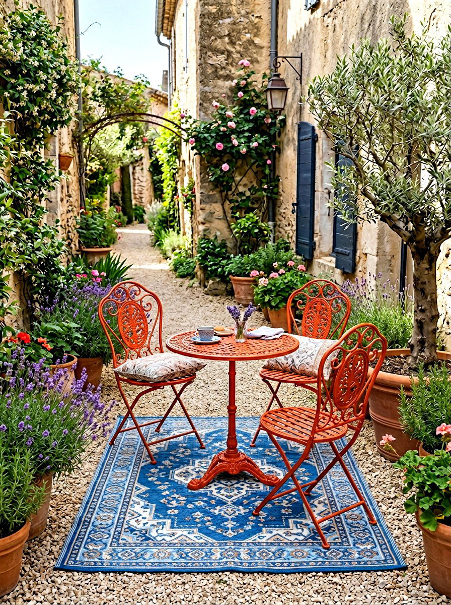 Small Bistro Set - 30 garden seating ideas